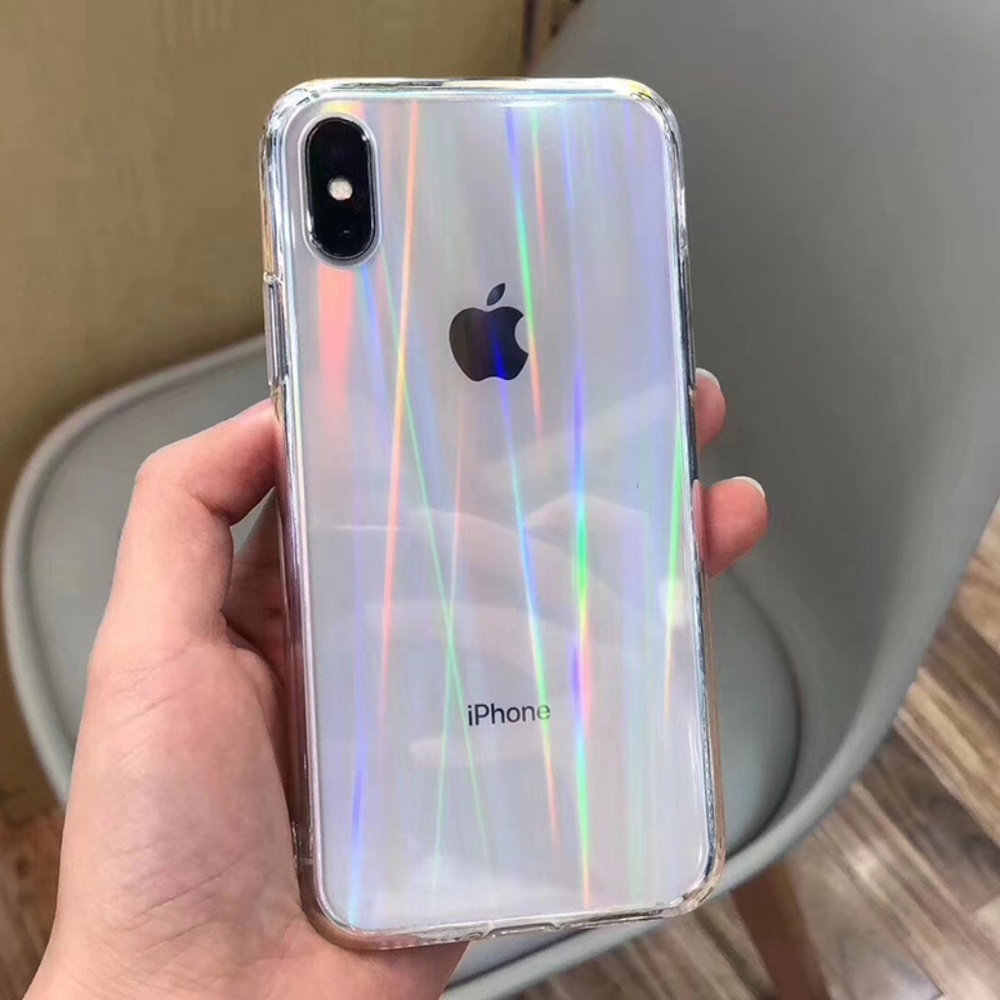 iPhone XR/11/11 Pro _ Rainbow Laser Case